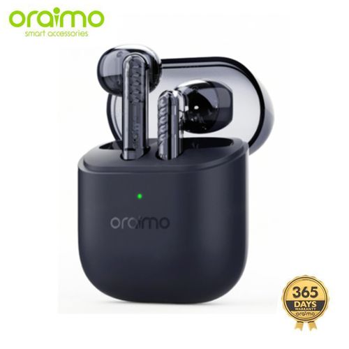 Oraimo FreePods Neo ENC True Wireless Earbuds. longer playing time due to it's long lasting battery. has an incredible bass system for both calls and audio