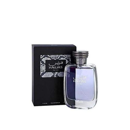 HAWAS PERFUME BY RASASI FOR MEN. 100ML . HAS A HIGH LONGEVITY UPTO 72 HOURS . MASCULINITY MEETS LUXURY. HAS A SWEET MASCULINE AROMA