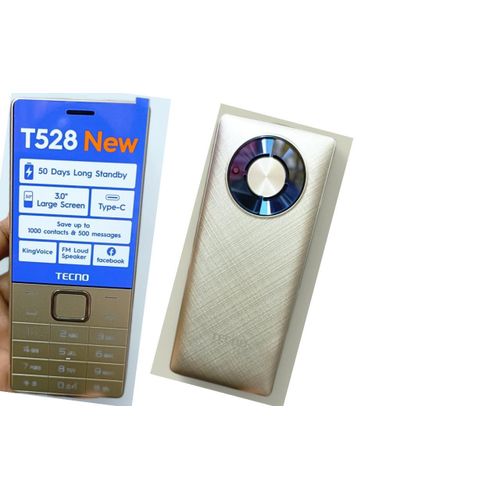 (PROMOTION!)Tecno T528 NEW TYPE-C Charger Dual Sim Display 3.0'' Inches SD Card Slot Built-in FM Mobile BT Speaker Facebook 3.5mm Universal Earphones Camera With Flash 2,500mAh battery