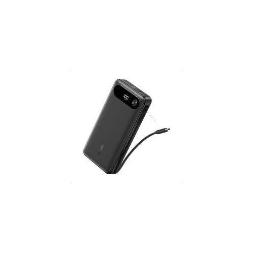 ANKER 20000mAh 87W TOTAL OUTPUT ULTRA FAST CHARGING POWER BANK WITH BUILT IN TYPE C CABLE. CAN CHARGE LAPTOPS AND PC AT A VERY FASTER RATE