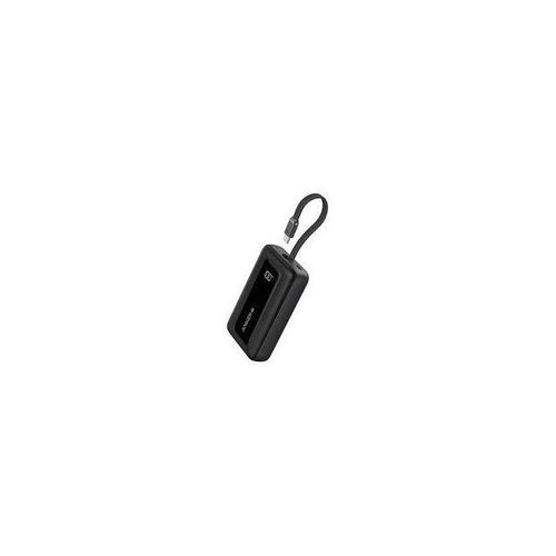 Anker Zolo 30W 20,000mAh High-Speed Power Bank with Built-in USB C and Lightning Cables, FOR APPLE ,SAMSUNG AND MORE.