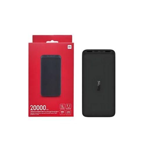 DISCOUNTED OFFER!! MI 20000mAh XIAOMI Redmi Powerbank -74Wh,18W,3.6A, Rapid Charging,Dual USB Outputs(2 Devices at Once),Micro-USB & Type-C Input,Portable Travel Charger for iOS & Android -