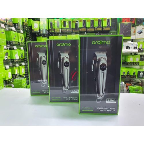 Oraimo SmartClipper Pro Cordless Hair Clipper4-length Adjustable Blade. leaves a very clean and classy shave afterwords