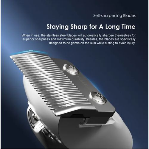 Oraimo SmartClipper Pro Cordless Hair Clipper4-length Adjustable Blade. leaves a very clean and classy shave afterwords