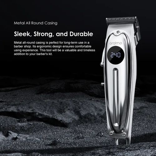 Oraimo SmartClipper Pro Cordless Hair Clipper4-length Adjustable Blade. leaves a very clean and classy shave afterwords