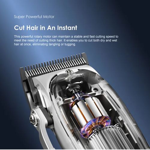 Oraimo SmartClipper Pro Cordless Hair Clipper4-length Adjustable Blade. leaves a very clean and classy shave afterwords