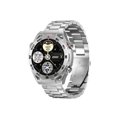 Havit Fitness AMOLED M9030 Ultra metallic  Smartwatch, 2400mAh, Waterproof, Voice assistant.wireless calling and charges wirelessly.can withstand power for a long period of time upto 30 days standby