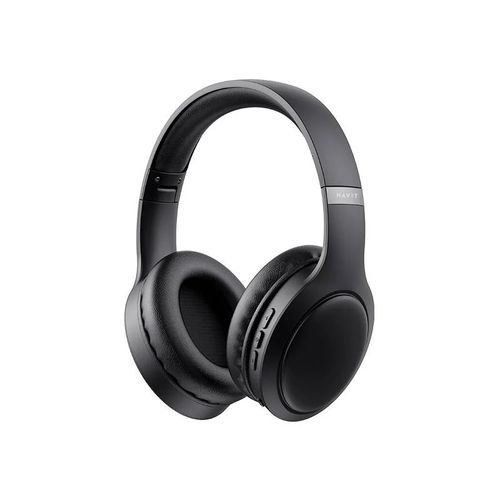 Havit H633BT Foldable Powerful Bass Over-Ear Wireless Headsets with ANC.has an incredible sound system with superb bass for audio and calls . can withstand power for a very long time upto 7 days