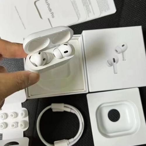Apple AirPods Pro With MagSafe Charging Case Wireless Heaadphones/Earphones/Earbuds Bluetooth Headsets For Android And IPhone. compatible with all phone models.