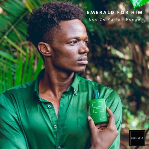 Michaels Bouquet EMERALD 4. Has a very good longevity and projection with pure freshness upto 72 hours. leaves a masculine scent aroma behind . feel good smell good with EMARALD 4 compliment getter