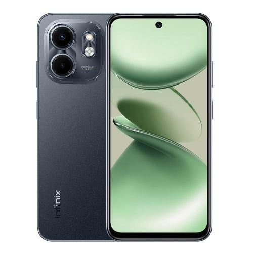 Infinix Smart 9 HD, 6.7", 64GB + 3GB RAM (Dual SIM), 5000mAh, Metallic Black (1YR WRTY).Has good quality clear cameras . can withstand power for a very long period of time upto 3 to 5 days standby.
