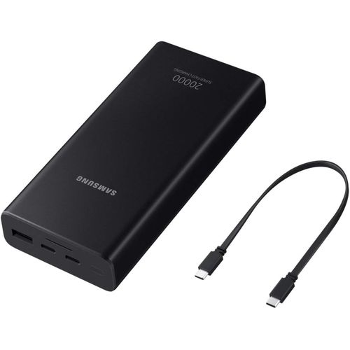 Samsung 20000MAH PORTABLE PD USB C 25W SUPERFAST CHARGING BATTERY PACK POWERBANK .BLACK. CHARGES AT A VERY QUICKER RATE . COMPATIBLE WITH ALL PHONES ,CAN WITHSTAND POWER FOR A LONG PERIOD OF TIME