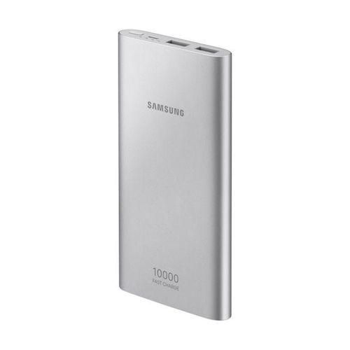 Samsung Advanced Fast Charge Power Bank, Battery Pack, 15W, 10000 MAh Capacity, 2-Port With Type-C Cable, Pink Or Silver.super fast charging. compatible with all phone brands. withstand power for long