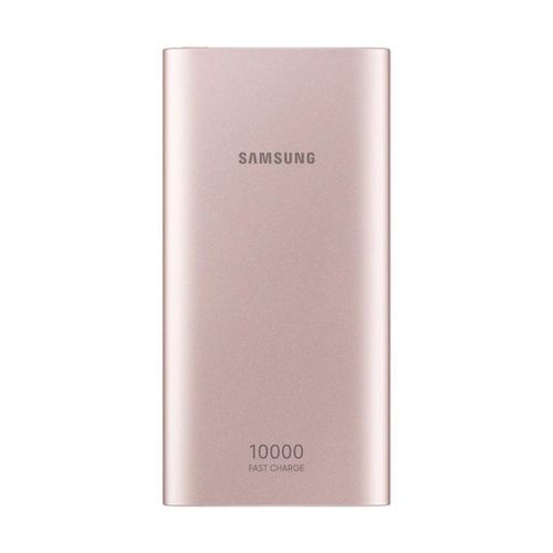 Samsung Advanced Fast Charge Power Bank, Battery Pack, 15W, 10000 MAh Capacity, 2-Port With Type-C Cable, Pink Or Silver.super fast charging. compatible with all phone brands. withstand power for long