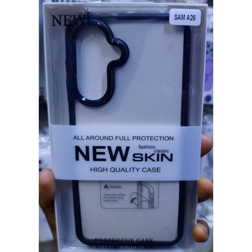 Galaxy A26 Clear, Transparent And Colorless New Skin Unique And Stylish Phone Case/ Cover.strong and durable.fits well in in a phone. does not fade away .