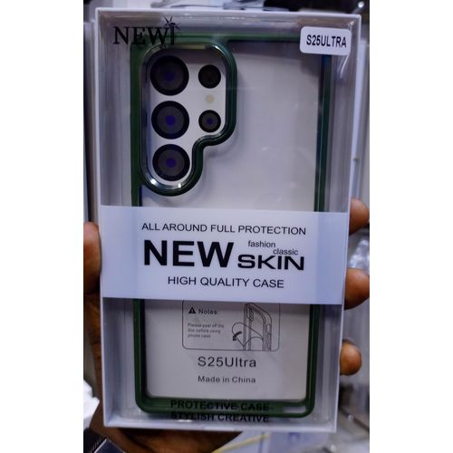 Galaxy S25 Ultra Clear, Transparent And Colorless New Skin Unique And Stylish Phone Case/ Cover.comfortable to carry hence pocket friendly.does not fade away .strong and shock proof.