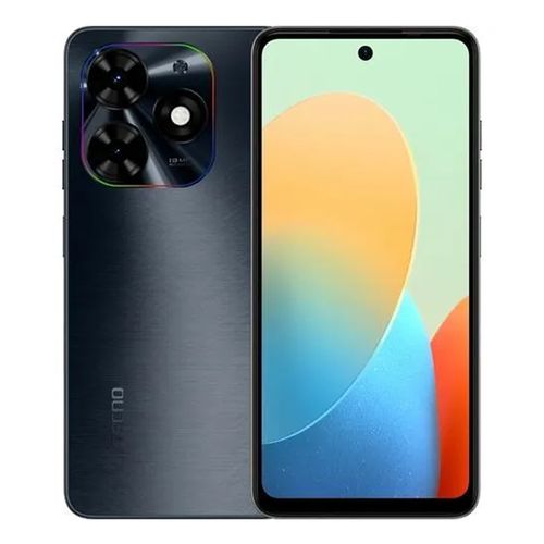 Tecno POP 8 6.6" - 64GB ROM + Up to 6 GB RAM - Android 13, Dual sim, 5000mAh- Dual Speaker - can withstand power for a long time upto 5 days standby.has a clear back camera anda selfie