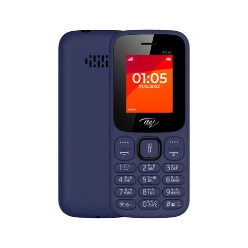 ORIGINAL Itel MOBILE 2165//DUAL SIM//FM WIRELESS RADIO FM//1.77 ASCREEN DISPLAY.- King Talker  - 1000mAH - Bright Torch - Bluetooth - featured phone.can withstand power for a long time upto 7 days .