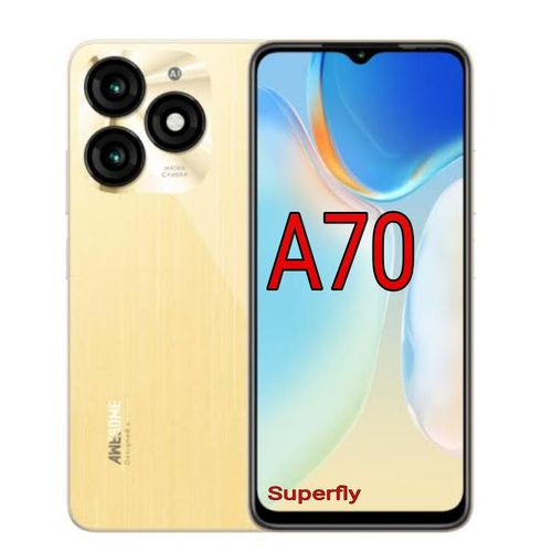 Itel A70 128GB+8(3+5)GB / 256GB+12(4+8)GB RAM 4G Network Dual SIM 13MP Camera 5000mAh 6.6-inch HD+Water Drop Full Screen Smartphone Fingerprint and Face Unlock Smart phone