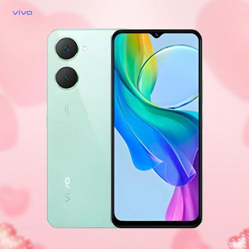 [On Offer!] Brand New Vivo Y03 64GB+4 GB 6.56" 90Hz Display Dual Sim Android 14 4G 5000mAh TypeC Smart Phones 2 Years warranty phone.has a clear rear and selfie camera