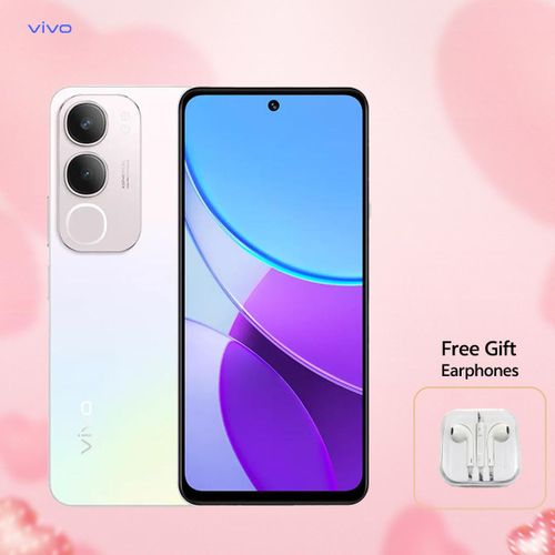 Brand New Vivo Y19S 128GB+4GB 6.68 inches 5500mAh 50MP+5MP Camera IP64 Dust and Water-resistant Android 14 Fingerprint Unlock Smart Phones.Can withstand power for a long time upto 5 days standby