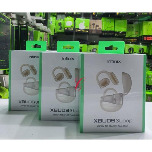 Infinix Xbuds 3 Loop XEOE01 True Wireless Earphones – 36-Hour Playtime, Snug Fit – Now Available