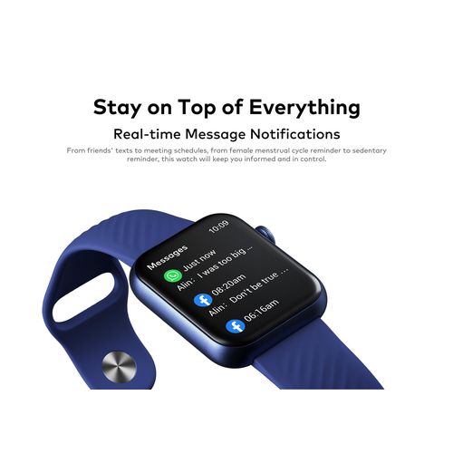 Itel Sones ISW-011 smart watch native storm that makes and receives calls now available.can withstand power for a long time upto 7 days standby.manages all calls and notifications