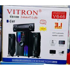 Vitron Subwoofer-V646 3.1CH Subwoofer System 10000W.Has an incredible sound system with superb bass and treble.better volume output. supports FM