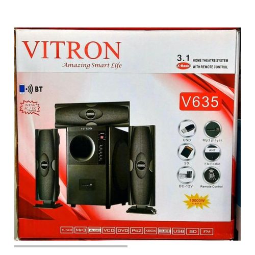 Vitron V635 3.1 HOME THEATER BUILT IN POWERFUL AMPLIFIER