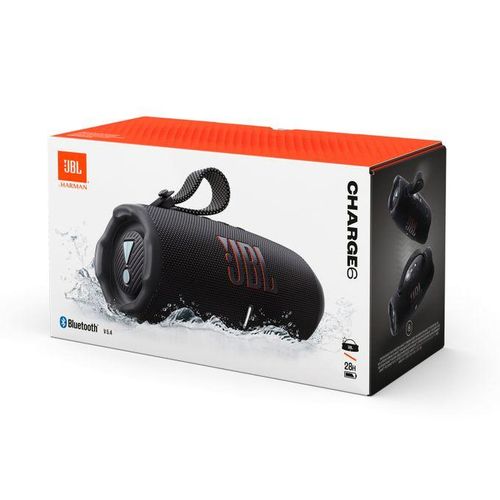 Jbl Charge 6 Original Wireless Portable Bluetooth Speaker, 28 Hours Of Playtime, IP68 Waterproof, Dustproof And Drop-Proof, Pro Sound With AI Sound Boost, Auracast Multi-Speaker Connection -