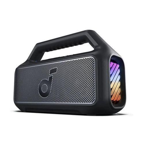 Anker Soundcore Boom 2 Speaker 80W Has a superb bass system and a better volume output. Can withstand power for a long period of time upto one week standby.
