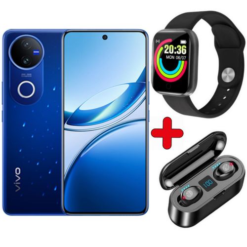 New Arrival Brand New Smart Phone,vivo V50 5G - 6.77" - 12RAM + 512GB (Dual SIM) Zeiss optics, Battery 6000mA Fast charging 90W, Fingerprint Sensors 2YRS WRTY- Satin Black Official Store