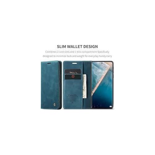 ORIGINAL Caseme Wallet Retro Leather Flip All-Round Protection Cover Case For Samsung Galaxy S25 Ultra .PERFECT FIT FOR THE PHONE . PROTECTIVE FOR THE SCREEN AND THE BACK PANNEL IN CASE OF A FALL DOWN