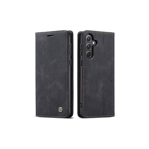 Caseme Galaxy A35 Case,Leather Wallet Case Classic Design with Card Slot and Magnetic Closure Flip Fold Case for Samsung Galaxy A35 5G