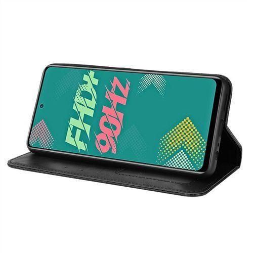 Caseme Leather Mobile Phone Case for Samsung Galaxy A55 5G, Retro Zip, Mobile Phone Case with Card Slots