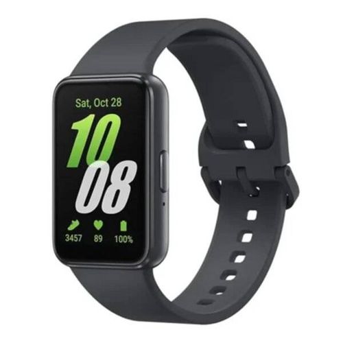 [Brand New] ORIGINAL Samsung Galaxy Fit3 1.6" Metallic Case 208 mAh Battery 100+ Sports Modes 100+ Watch Faces IP68 Waterproof Rating Lightweight Fitness Tracker Smart Band Smartwatch