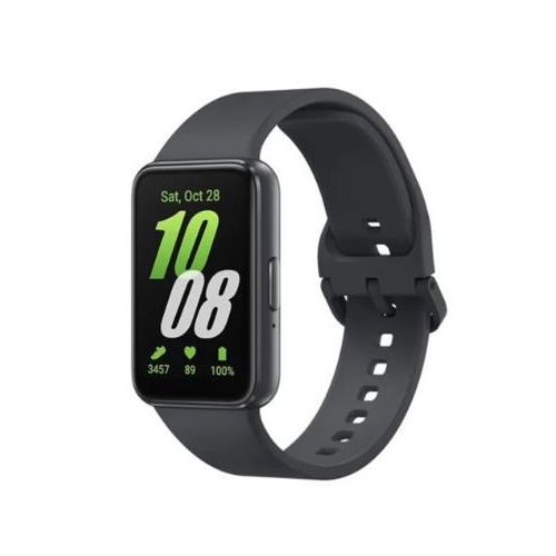 [Brand New] ORIGINAL Samsung Galaxy Fit3 1.6" Metallic Case 208 mAh Battery 100+ Sports Modes 100+ Watch Faces IP68 Waterproof Rating Lightweight Fitness Tracker Smart Band Smartwatch