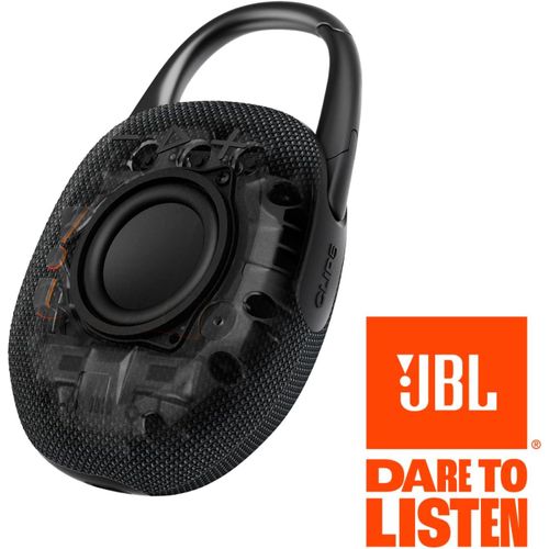 ORIGINAL JBL Clip 5 - Ultra-Portable, Waterproof & Dustproof Bluetooth Speaker, Big Pro Sound With Punchy Bass, Integrated Carabiner, Up To 12 Hours Of Play, Made In Part With Recycled Materials.
