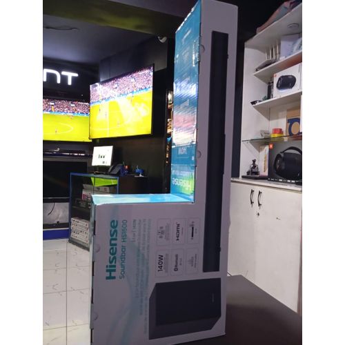 (SPECIAL OFFER) ORIGINAL Hisense Soundbar 140Watts 2.1 Channel HS1800 2 Years Warranty.HAS AN INCREDIBLE SOUND SYSTEM AND A BETTER VOLUME OUTPUT WITH SUPERB BASS SYSTEM .