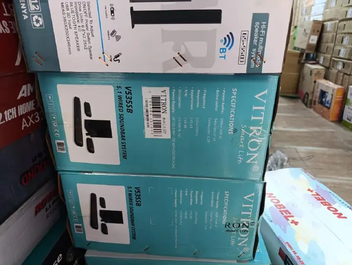 New In‼️🤩 Experience Sound Like Never Before! Introducing the Vitron V535SB Soundbar — a powerful 5.1 Channel home theater system built to turn your living room into a cinema! 🎬🔥 🎶 11,500W PMPO