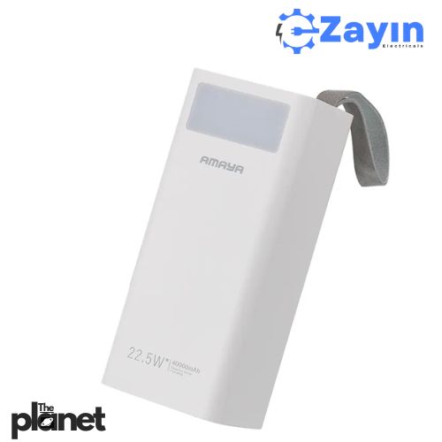 Amaya APW-04 40000mAh 22.5W Power Bank – Zayin Electricals, Zayin Electricals 22.5W , Ultra-Fast Charging Power Hub with LightMega Battery Pack,