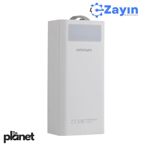 Amaya APW-04 40000mAh 22.5W Power Bank – Zayin Electricals, Zayin Electricals 22.5W , Ultra-Fast Charging Power Hub with LightMega Battery Pack,