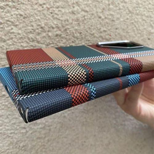 Luxo Carbon Fibre Tribal Magnetic Case With MagSafe For Samsung Galaxy S25 Ultra – Stylish, Durable, And Ultra-Protective Design