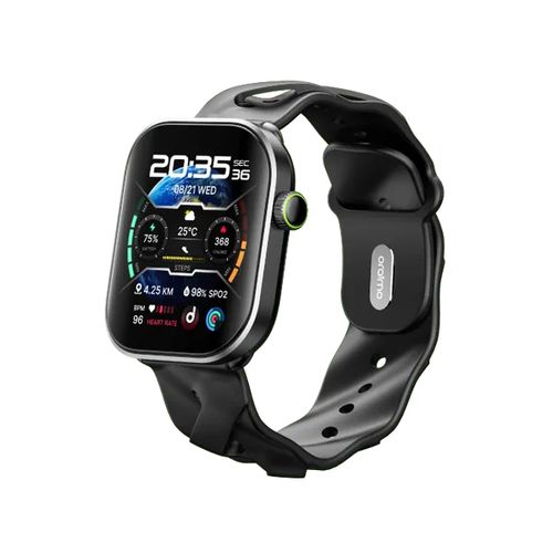 Oraimo OSW-811H Watch Pro AM 1.85 AMOLED IP68 Smart Watch. can withstand battery upto 14 days standby of usage. manages all calls and notifications and exercise features