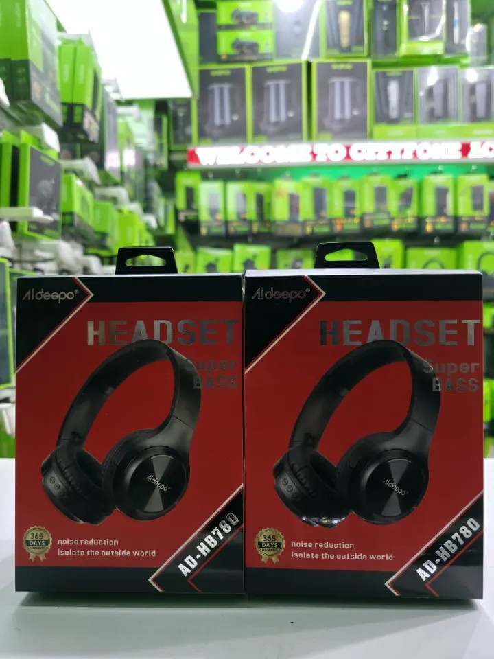 Aldeepo AD-H780 Super Bass Noise Reduction Headset. has got better surround sound system with a superb bass and equalizer.can withstand power for long upto 10 days standby