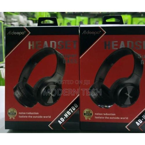 Aldeepo AD-H780 Super Bass Noise Reduction Headset. has got better surround sound system with a superb bass and equalizer.can withstand power for long upto 10 days standby