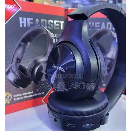 Aldeepo AD-H780 Super Bass Noise Reduction Headset. has got better surround sound system with a superb bass and equalizer.can withstand power for long upto 10 days standby