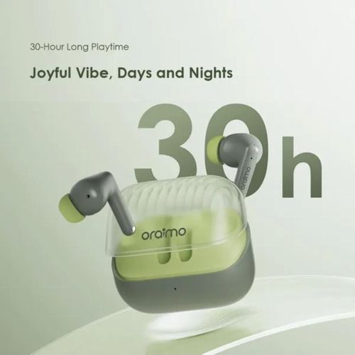 Oraimo SpaceBuds Neo True Wireless Spatial Earbuds With App 30 Hr Playtime Super Powerful Bass New Arrival