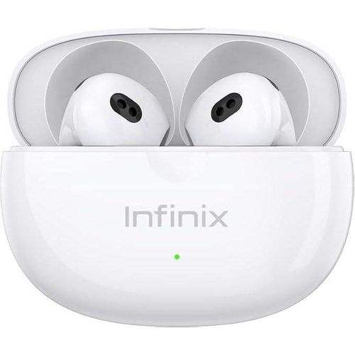 ORIGINAL Infinix XBuds 3 Lite Wireless Bluetooth Headphones With DUAL MIC ENC Earbuds And Charging Case.has a superb bass Lsystem. can withstand power for a long time upto 5 days standby.