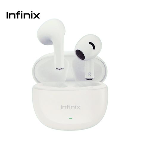 Infinix XBuds 3 Lite Wireless Bluetooth Headphones With DUAL MIC ENC Earbuds And Charging Case.has a superb bass system. can withstand power for a long time upto 5 days standby.
